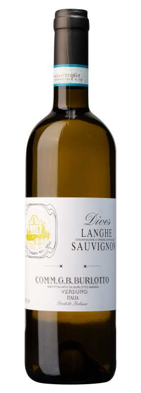 Produktfoto: Burlotto „Dives“ DOC Langhe Sauvignon, bianco 2024