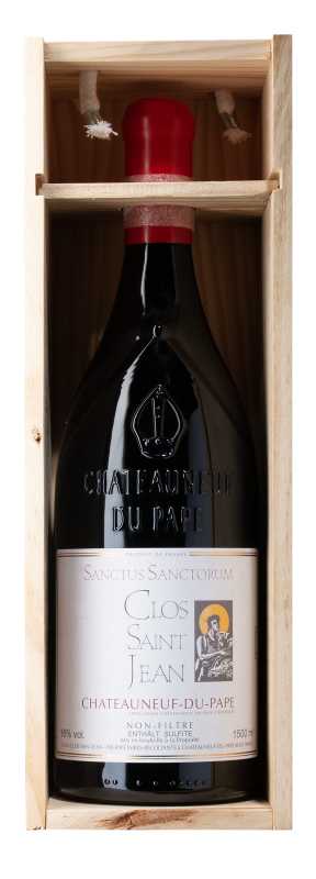 Produktfoto: Clos Saint-Jean „Sanctus Sanctorum“ Châteauneuf-du-Pape, rouge 2023 Magnum