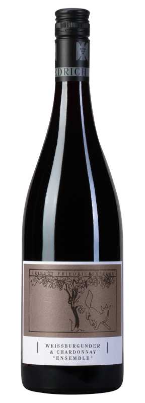 Produktfoto: Friedrich Becker „Ensemble“ Weißburgunder & Chardonnay 2023