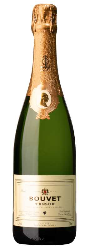 Produktfoto: Bouvet „Trésor“ Saumur Brut, blanc 2022