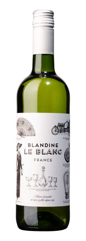 Produktfoto: Cèdre „Blandine Le Blanc“ IGP Côtes de Gascogne, blanc 2024