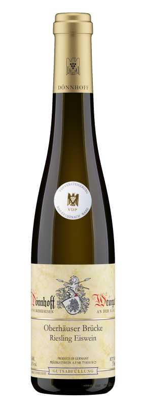 Produktfoto: Dönnhoff Oberhäuser Brücke, Riesling Eiswein (Versteigerungswein) 2021 halbe Flasche