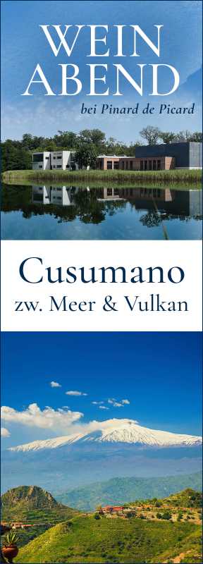 Produktfoto:  „Sizilien & Cusumano – Balance zwischen Meer und Vulkan“ | Weinabend 2026