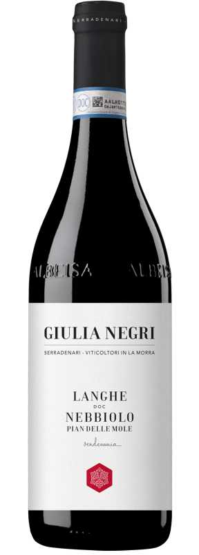 Produktfoto: Negri „Pian delle Mole“ Nebbiolo DOC Langhe, rosso 2024