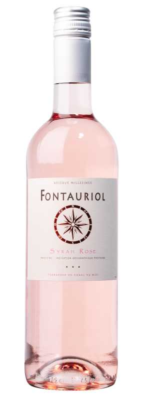 Produktfoto: Fontauriol Syrah „Rosé“ Reserve IGP Pays d’Oc, rosé 2025