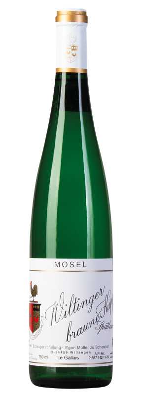 Produktfoto: Egon Müller - Scharzhof Le Gallais Wiltinger Braune Kupp Spätlese (Versteigerungswein) 2023