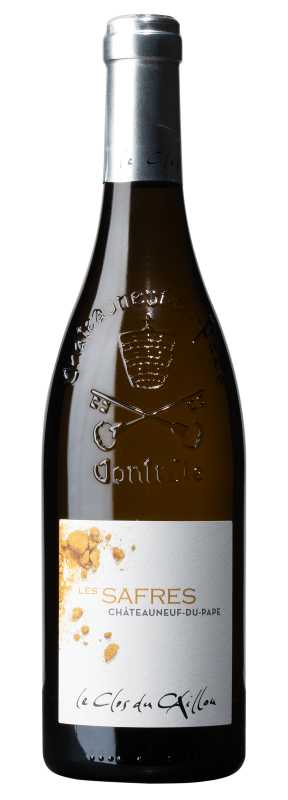 Produktfoto: Clos du Caillou „Les Safres“ Châteauneuf-du-Pape, blanc 2025