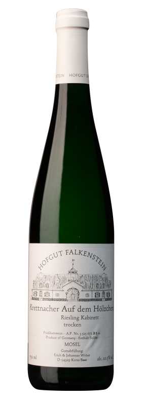 Produktfoto: Falkenstein Krettnacher Auf dem Hölzchen Riesling Kabinett trocken (AP21) 2025
