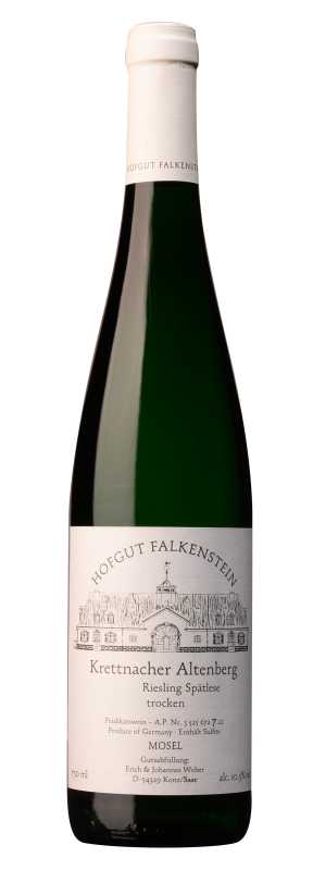 Produktfoto: Falkenstein Krettnacher Altenberg, Riesling Spätlese trocken (AP7) 2025