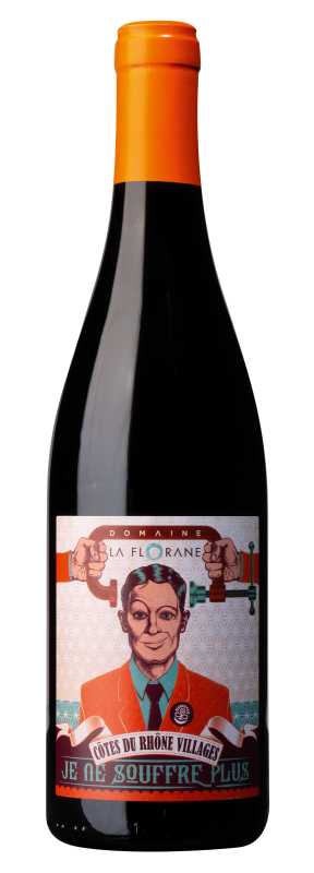 Produktfoto: Florane „Je ne souffre plus“ Côtes-du-Rhône Villages Visan, rouge 2025