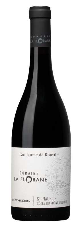Produktfoto: Florane „Guillaume de Rouville“ Lieut-Dit Olagnon Côtes-du-Rhône Villages Saint-Maurice, rouge 2024
