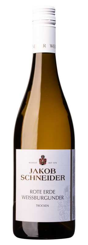 Produktfoto: Jakob Schneider Weißburgunder „Rote Erde“, trocken 2025