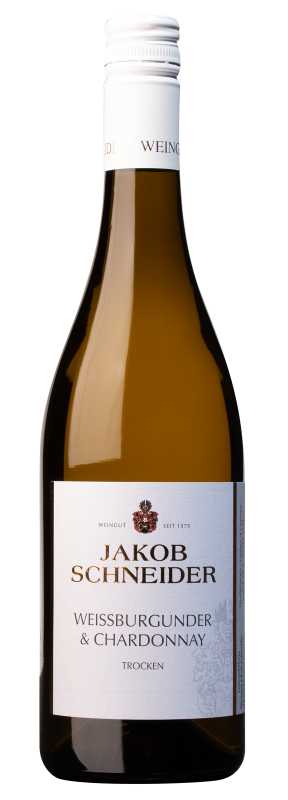 Produktfoto: Jakob Schneider Weißburgunder & Chardonnay trocken 2025