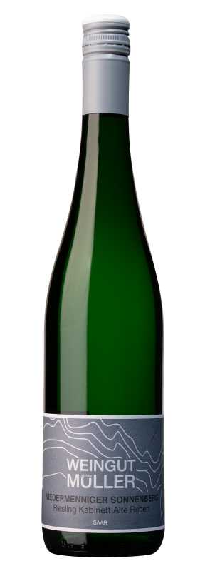 Produktfoto: Stefan Müller Niedermenniger Sonnenberg „Alte Reben“ Riesling Kabinett 2025