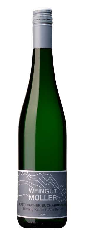 Produktfoto: Stefan Müller Krettnacher Euchariusberg „Alte Reben“ Riesling Kabinett 2025