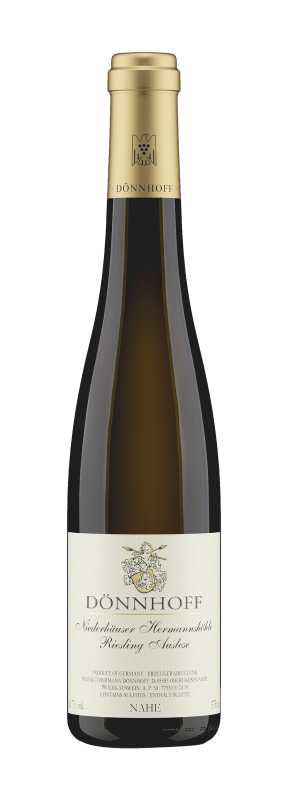 Produktfoto: Dönnhoff Niederhäuser Hermannshöhle Riesling Auslese Goldkapsel 2025 halbe Flasche