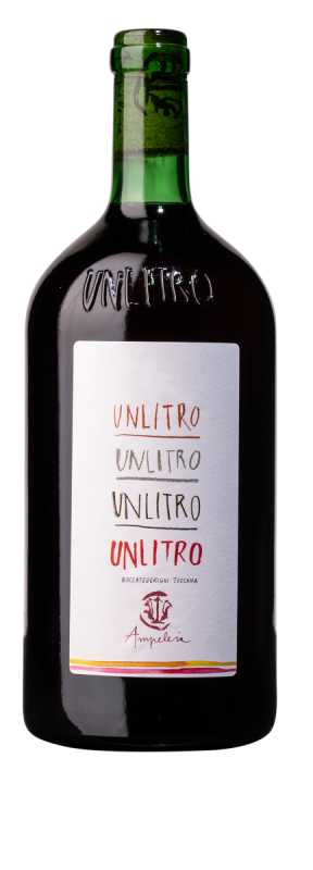 Produktfoto: Ampeleia „Unlitro di Ampeleia“ IGT Toscana, rosso 2025 Literflasche