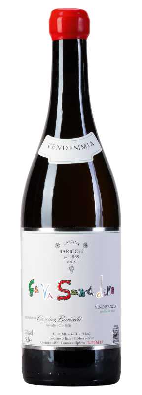 Produktfoto: Cascina Baricchi „Ça Va Sans Dire“ Timorasso, bianco 2017