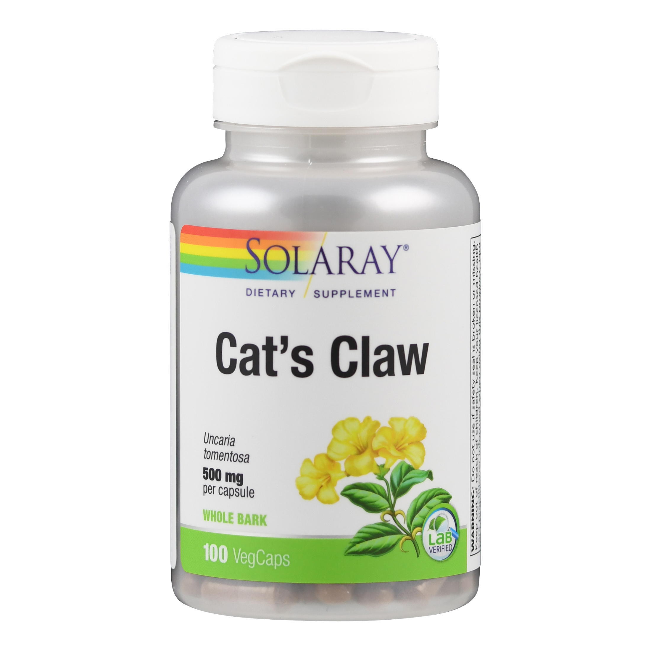 Solaray, кошачий коготь. Cat's Claw 500mg. Кошачий коготь экстракт (Ункария томентоза). Solaray, цинк, 50 мг, 100 вегетарианских капсул.