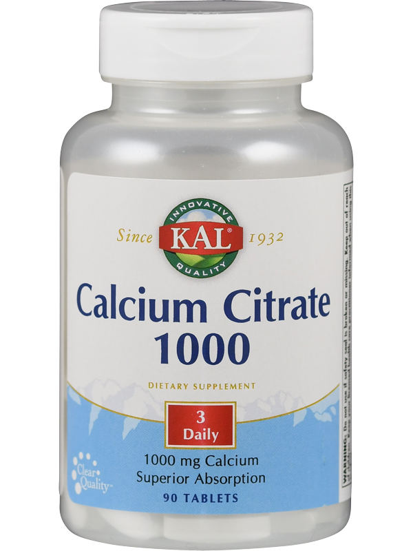 Calciumcitrat 1000 mg I vegan I laborgeprüft von KAL.