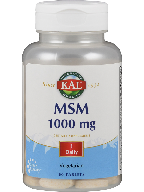 99.9% Reinheit Vegan 500 Tabletten á 1000 mg MSM Methylsulfonylmethan 