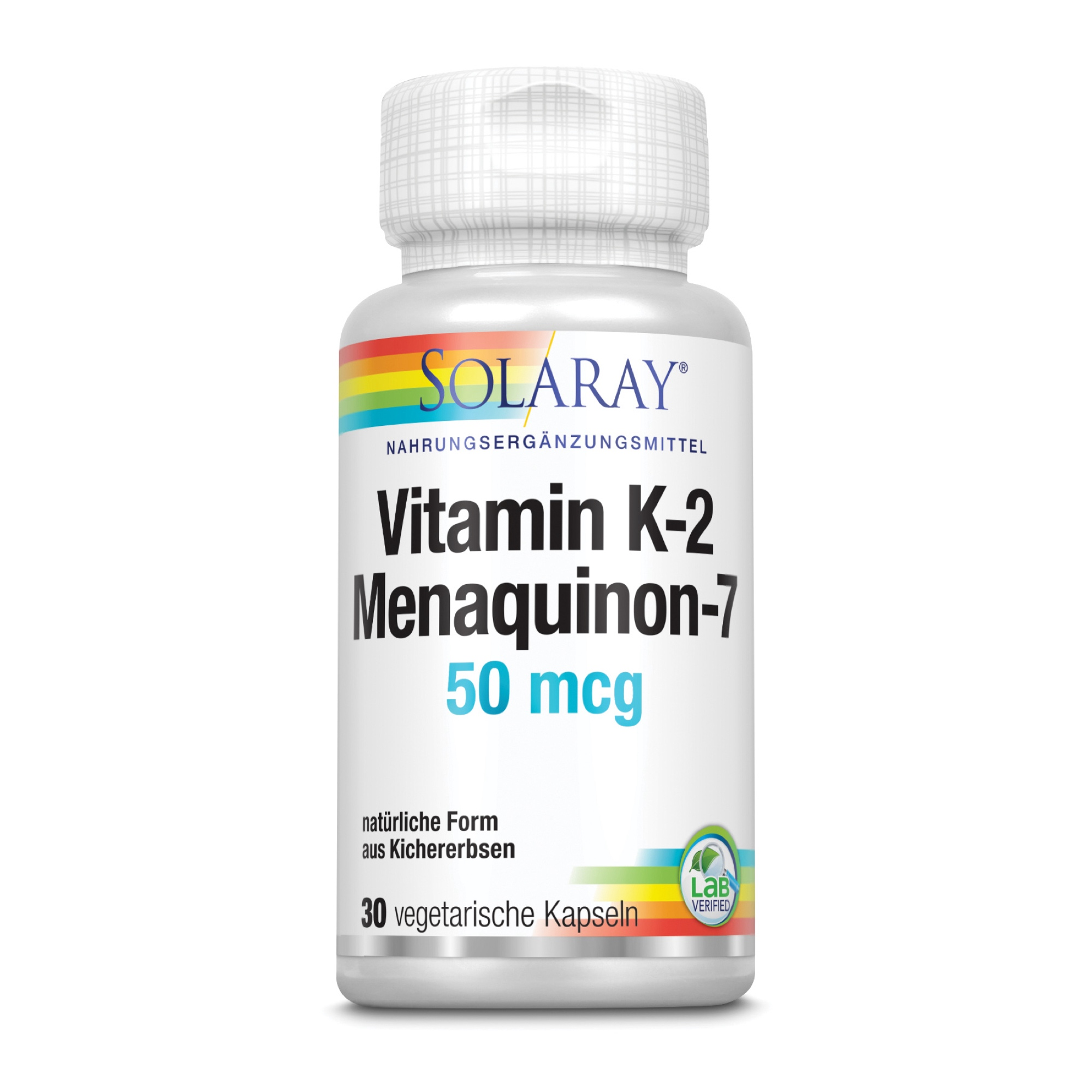 Vitamin K2 (Menaquinone7) MK7 50 mcg at Cenaverde B.V.