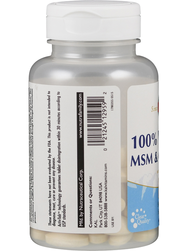 MSM & Glucosamine 100 Vegetarian at Cenaverde B.V.