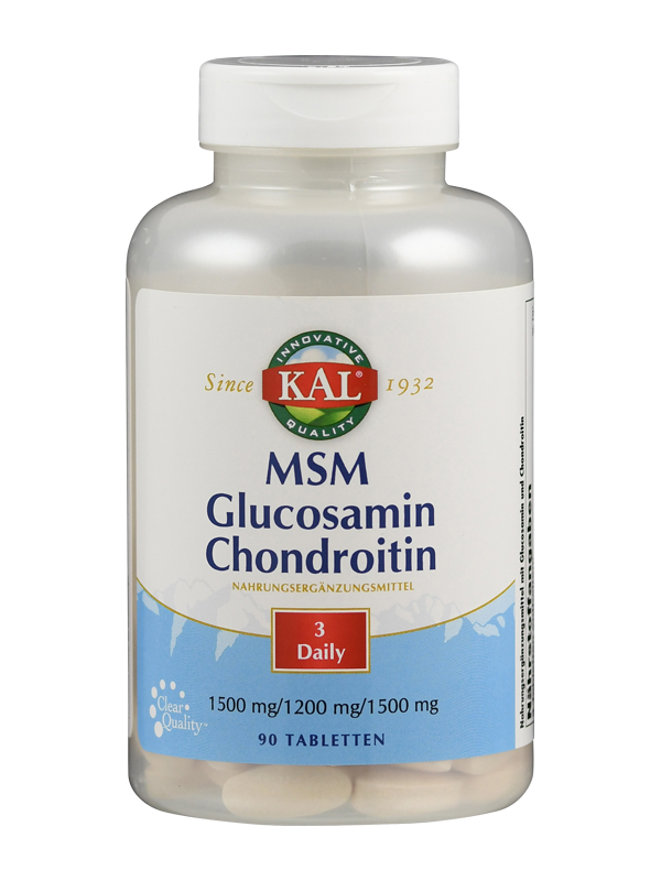 MSM Glucosamin Chondroitin von KAL.