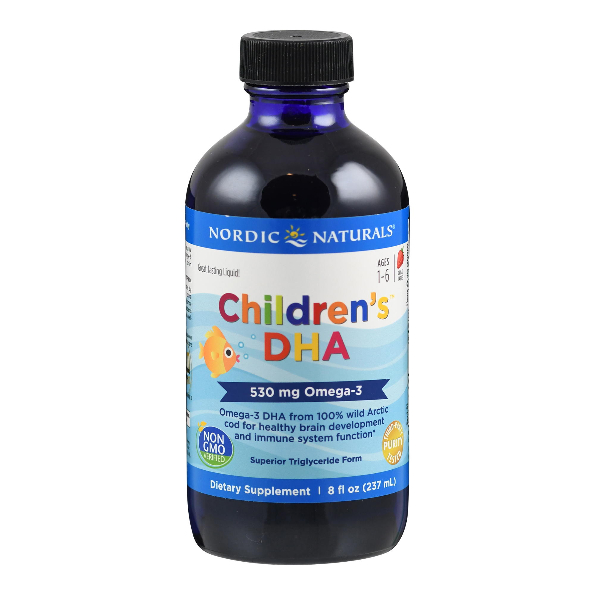 Omega-3 flüssig für Kinder, 237ml von Nordic Naturals.