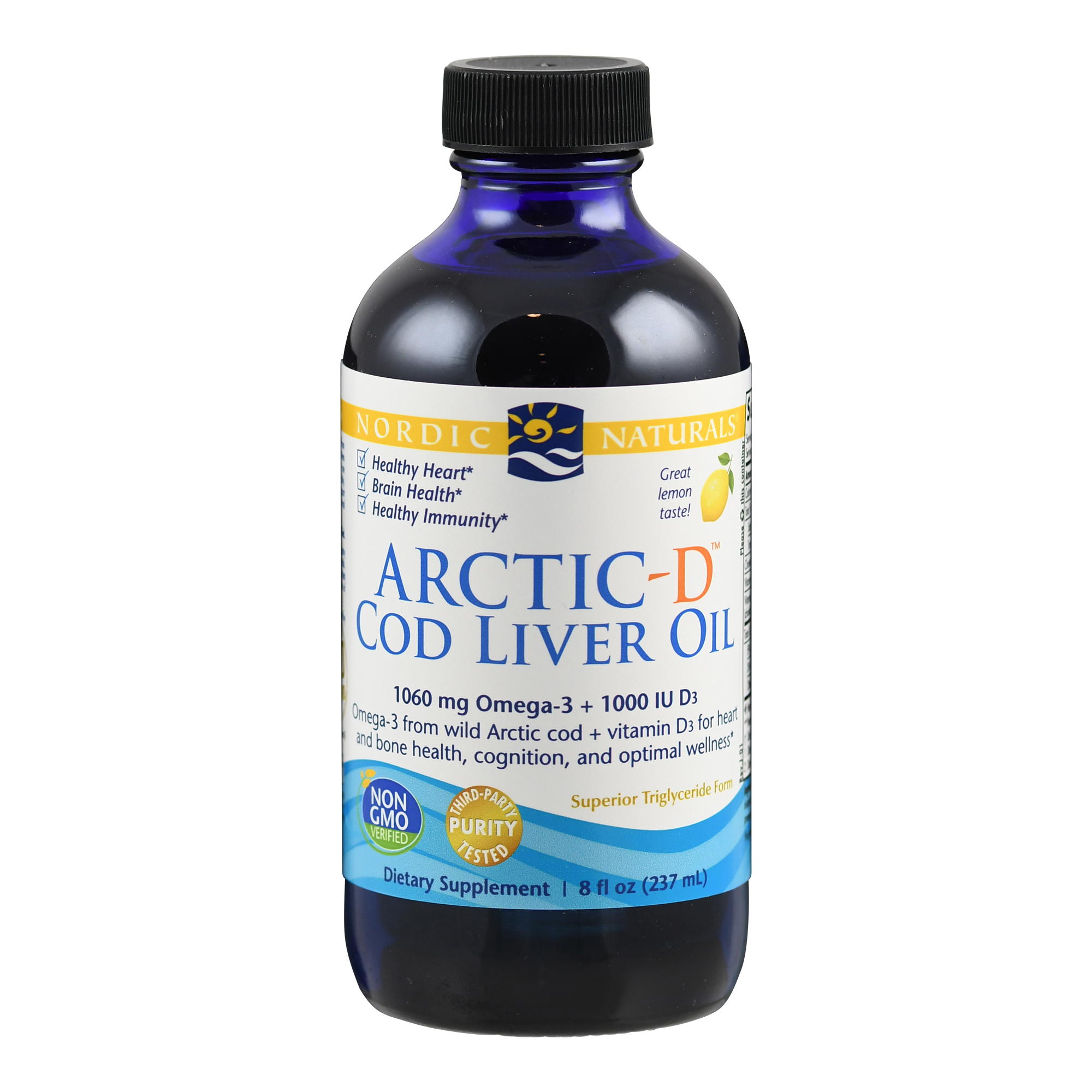 Arctic-D Cod Liver Oil + Vit. D Zitrone