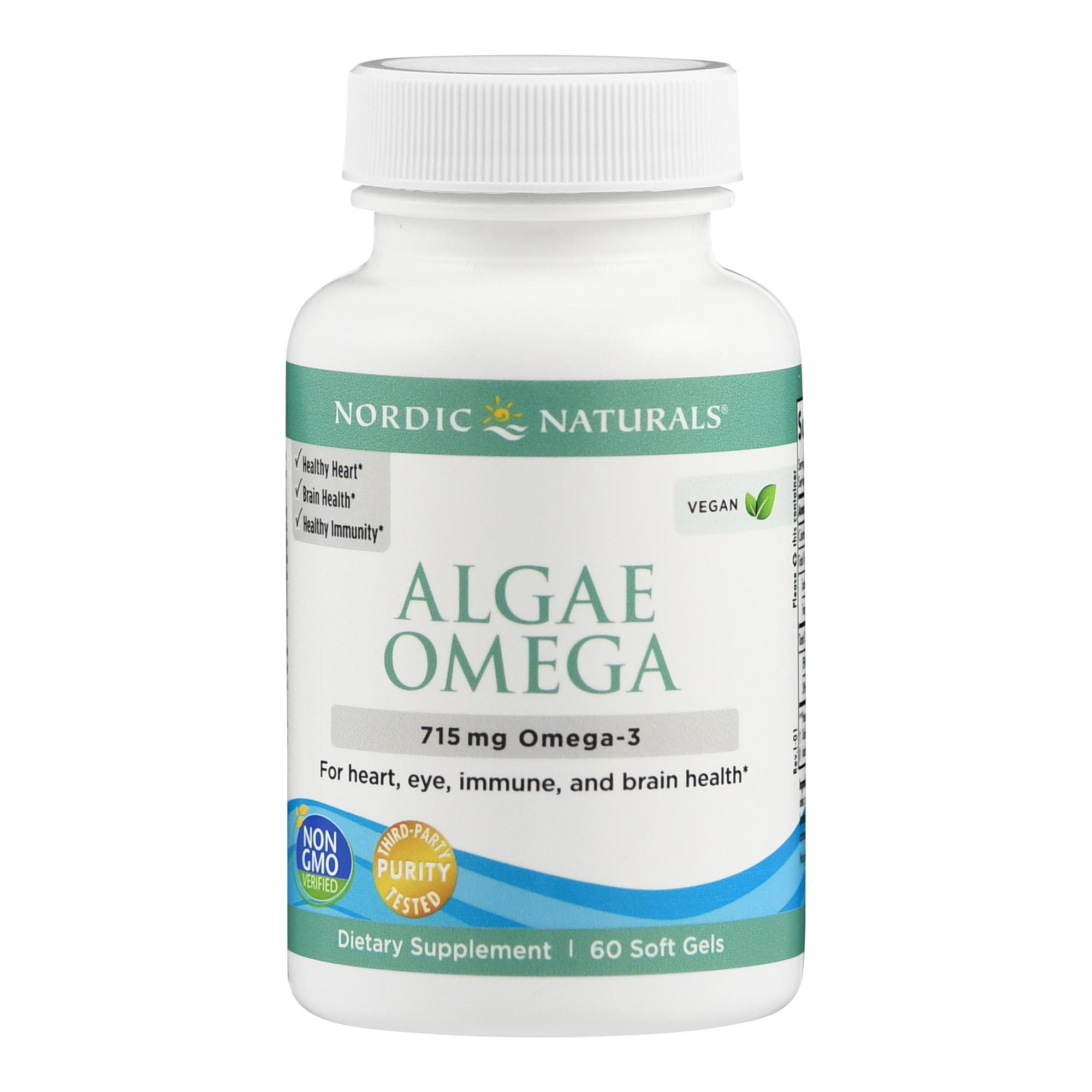 Omega-3 aus Algen von Nordic Naturals.