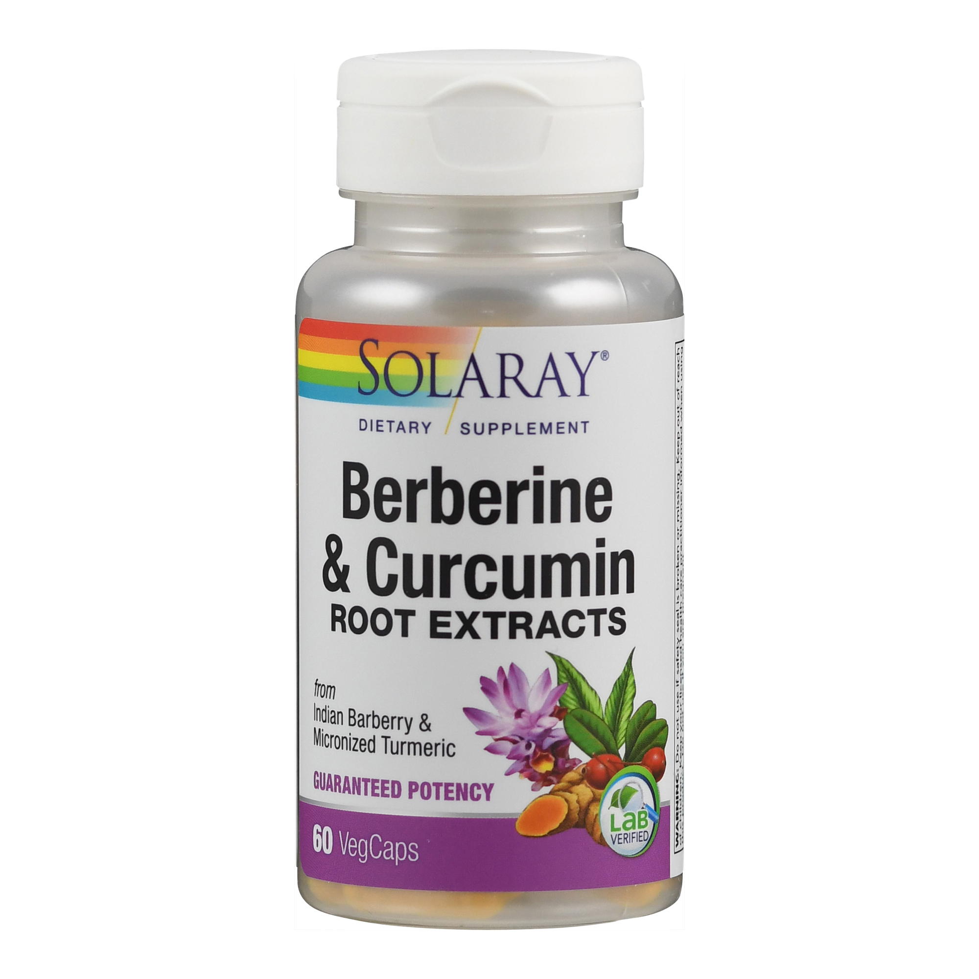 Berberin & Curcuma von Solaray.