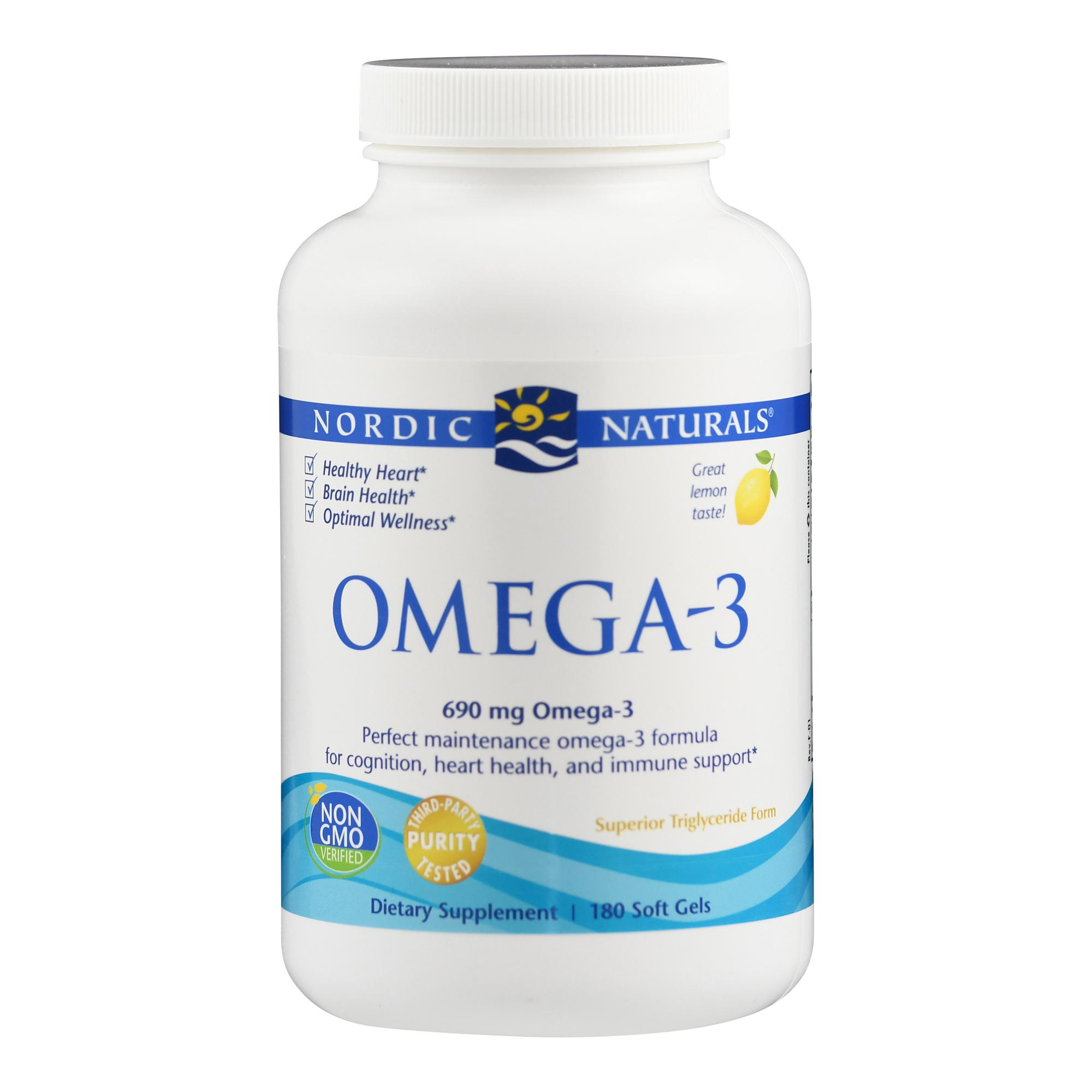 Omega-3 Fischöl von Nordic Naturals.
