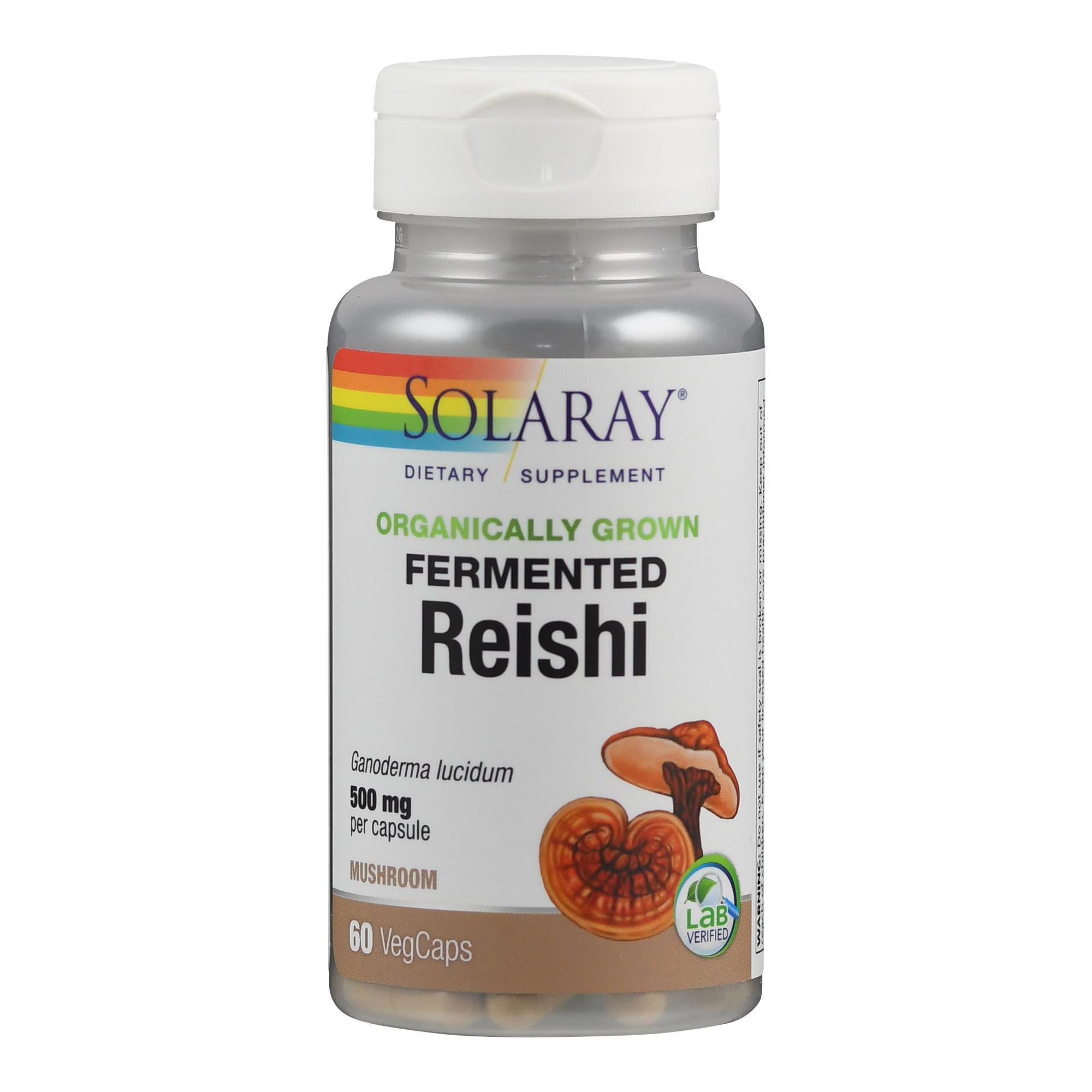 Reishi fermentiert  I vegan I laborgeprüft von Solaray.