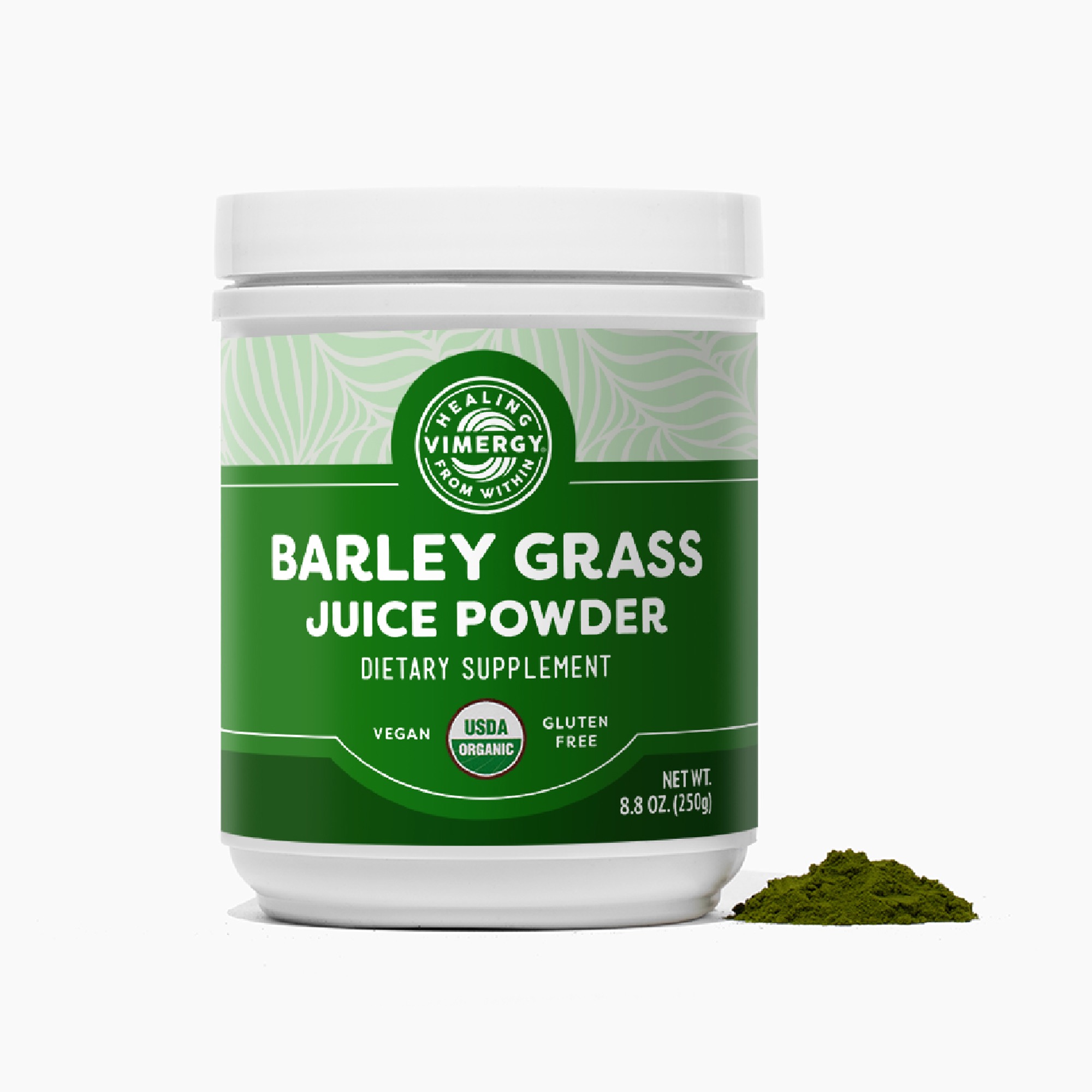 Gerstengrassaft (Barley Grass) Pulver von Vimergy.