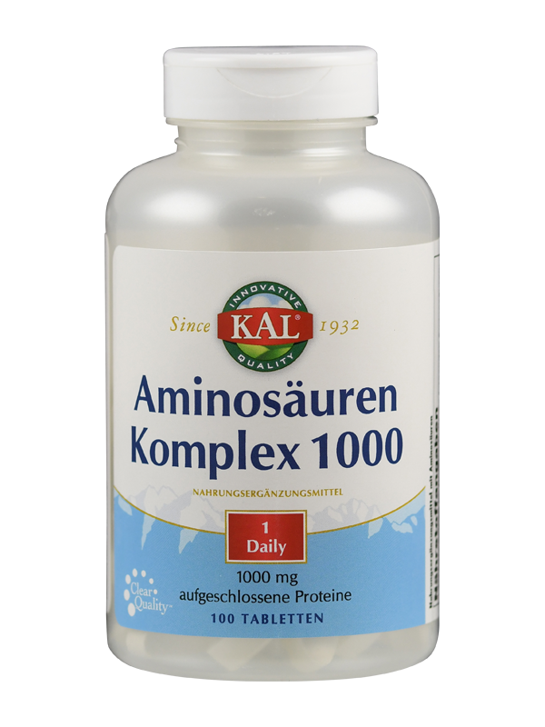 Aminosäuren Komplex 1000 mg von KAL.