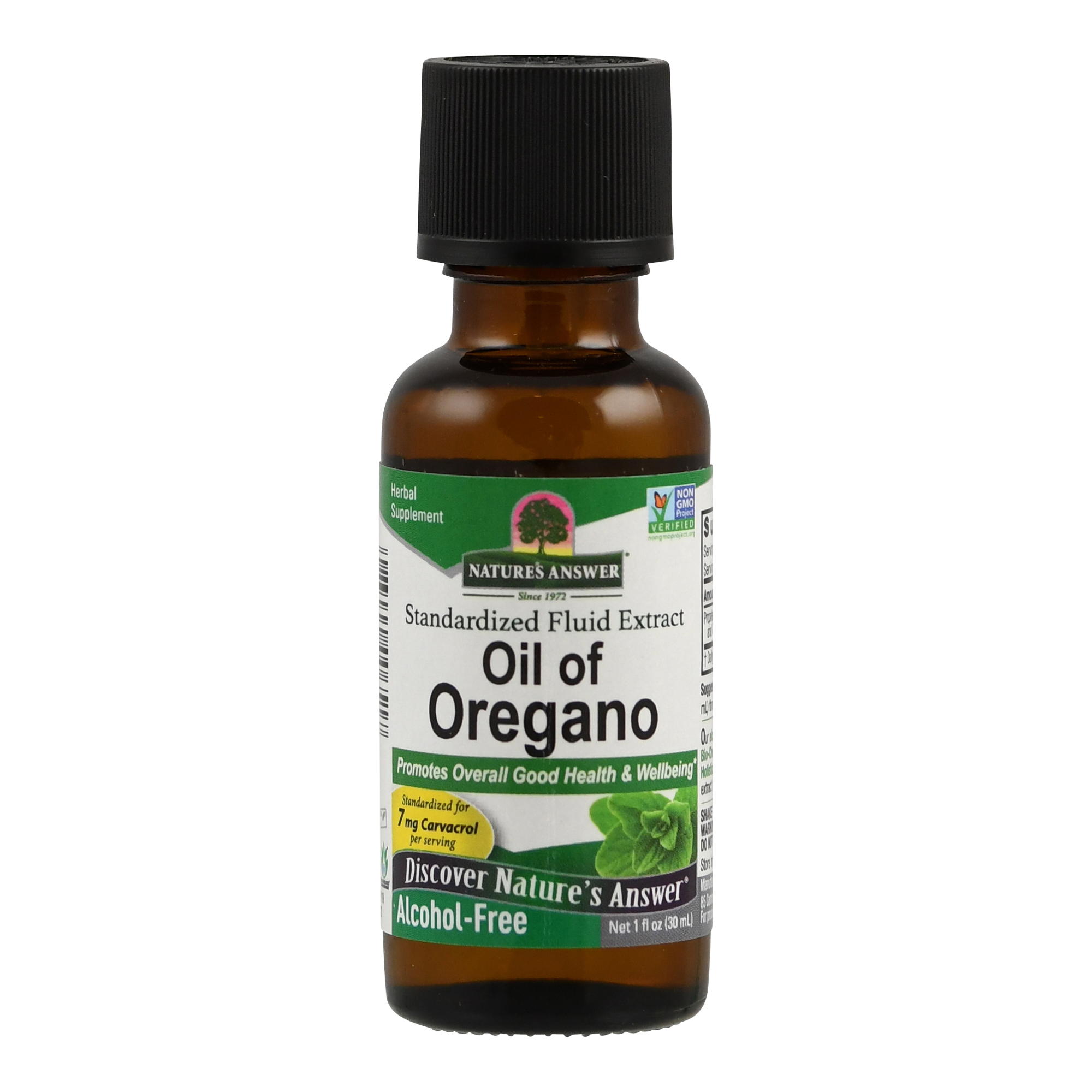 Oil of Oregano (ohne Alkohol) (Oreganoöl) von Nature's Answer.