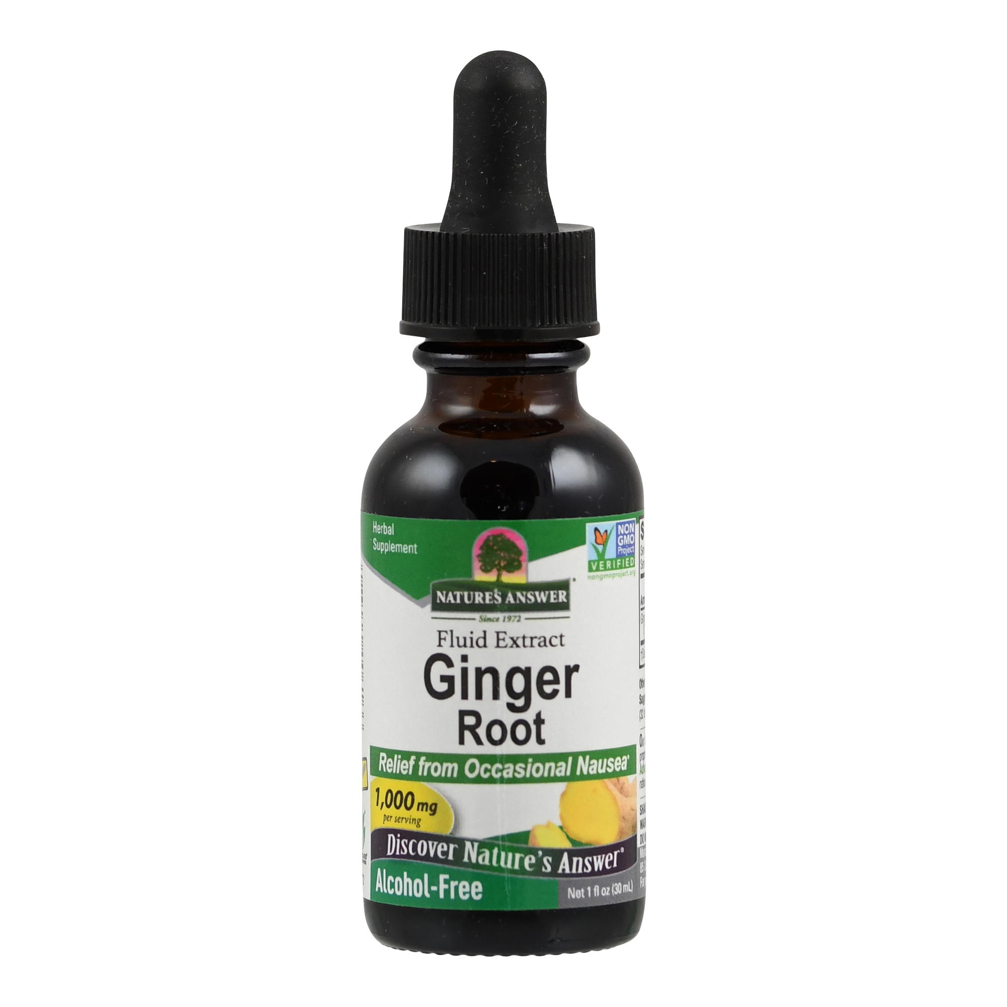 Ginger Extrakt  (ohne Alkohol) (Ingwerwurzel) von Nature's Answer.