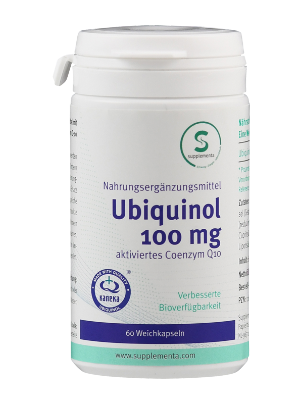 Ubiquinol 100 mg von Supplementa.