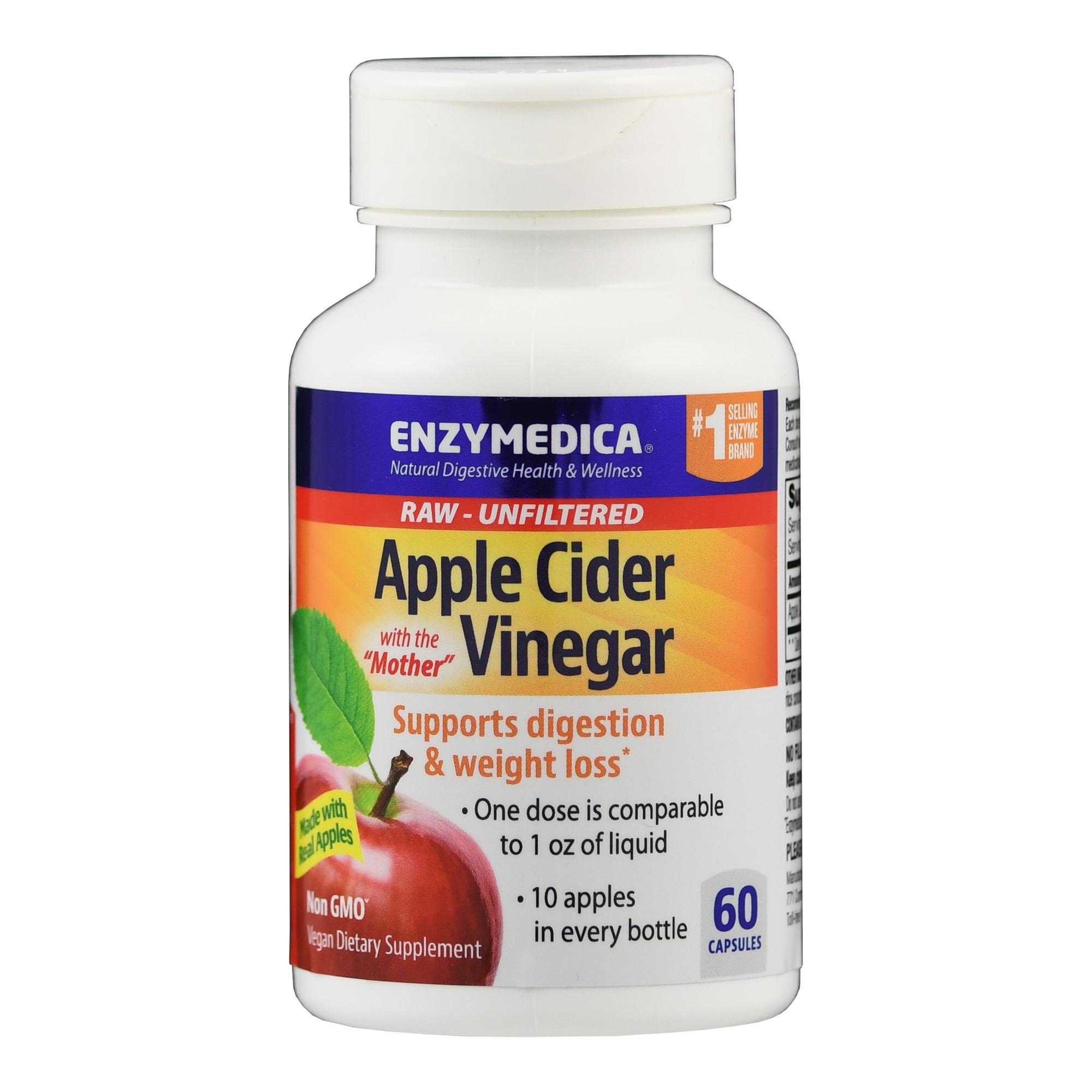 Apple Cider Vinegar (Apfelessig) von Enzymedica.