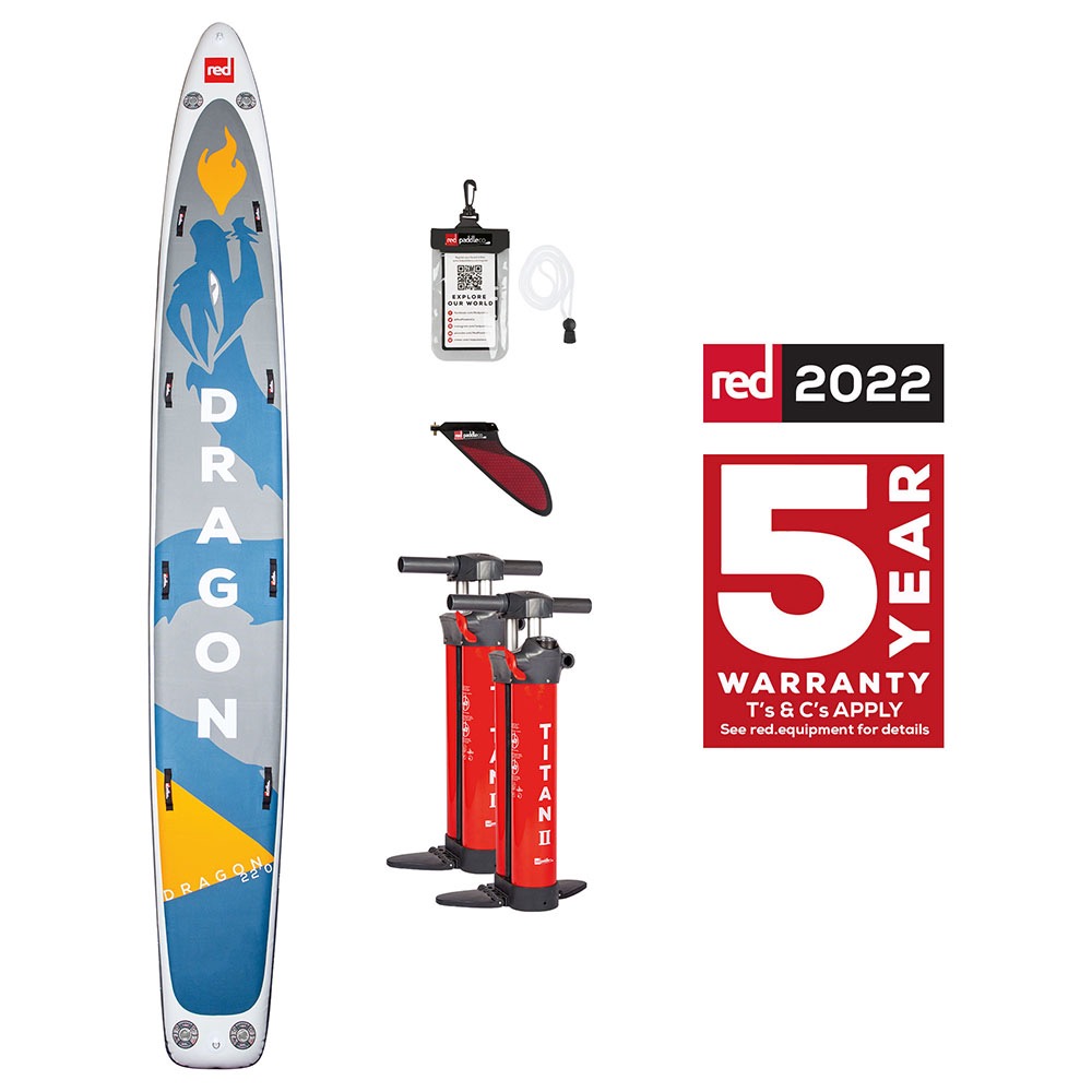 Red Paddle SUP Board Co DRAGON 22' x 34