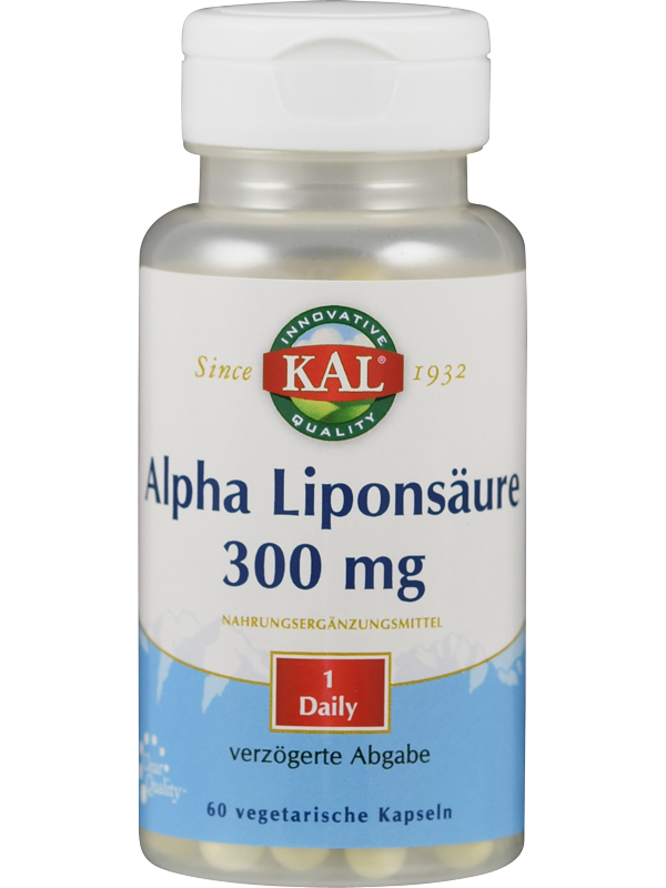 Alpha-Liponsäure 300 mg | verzögerte Abgabe von KAL.