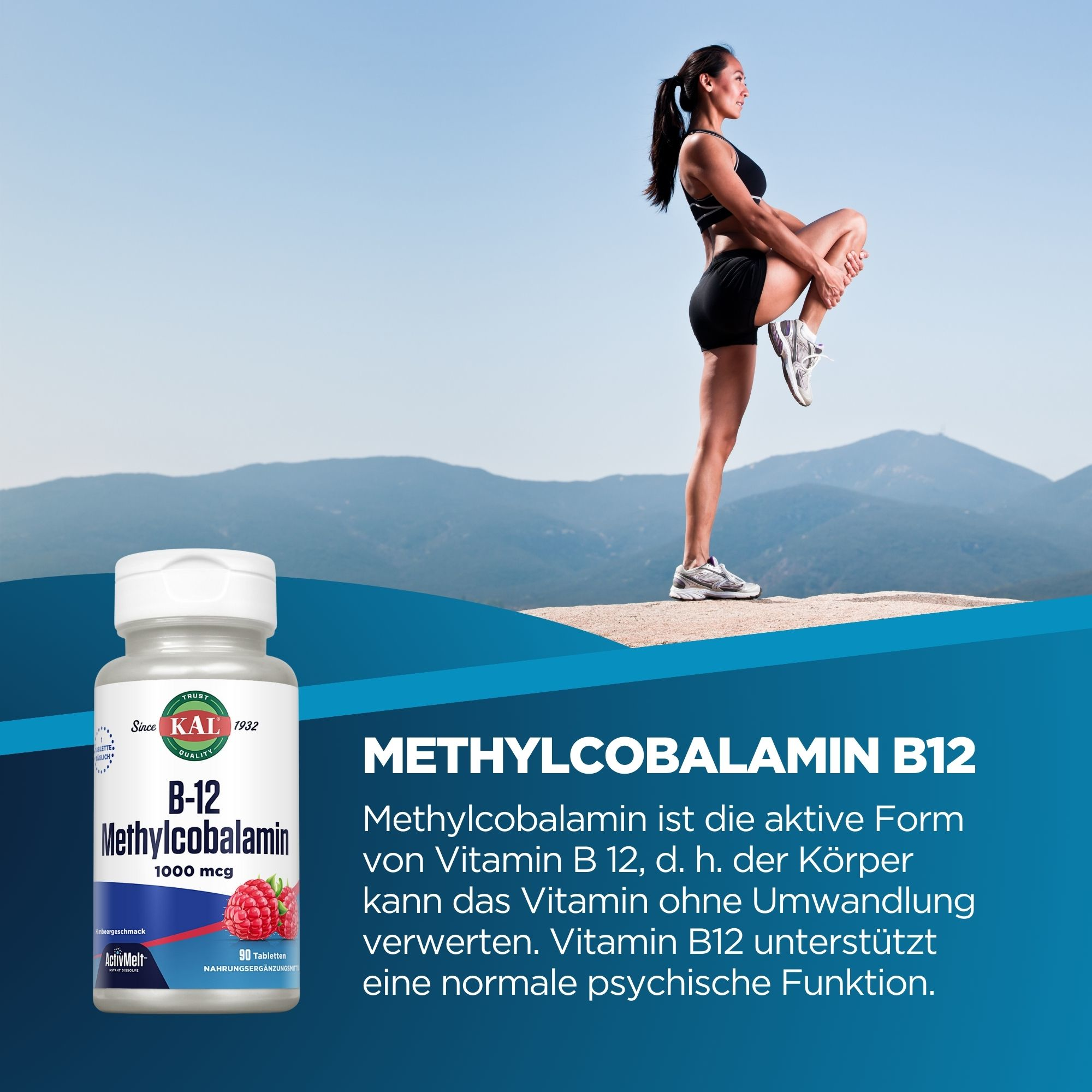 Methylcobalamine (Vit. B 12) 1000 mcg ActivMelt™ at Cenaverde B.V.