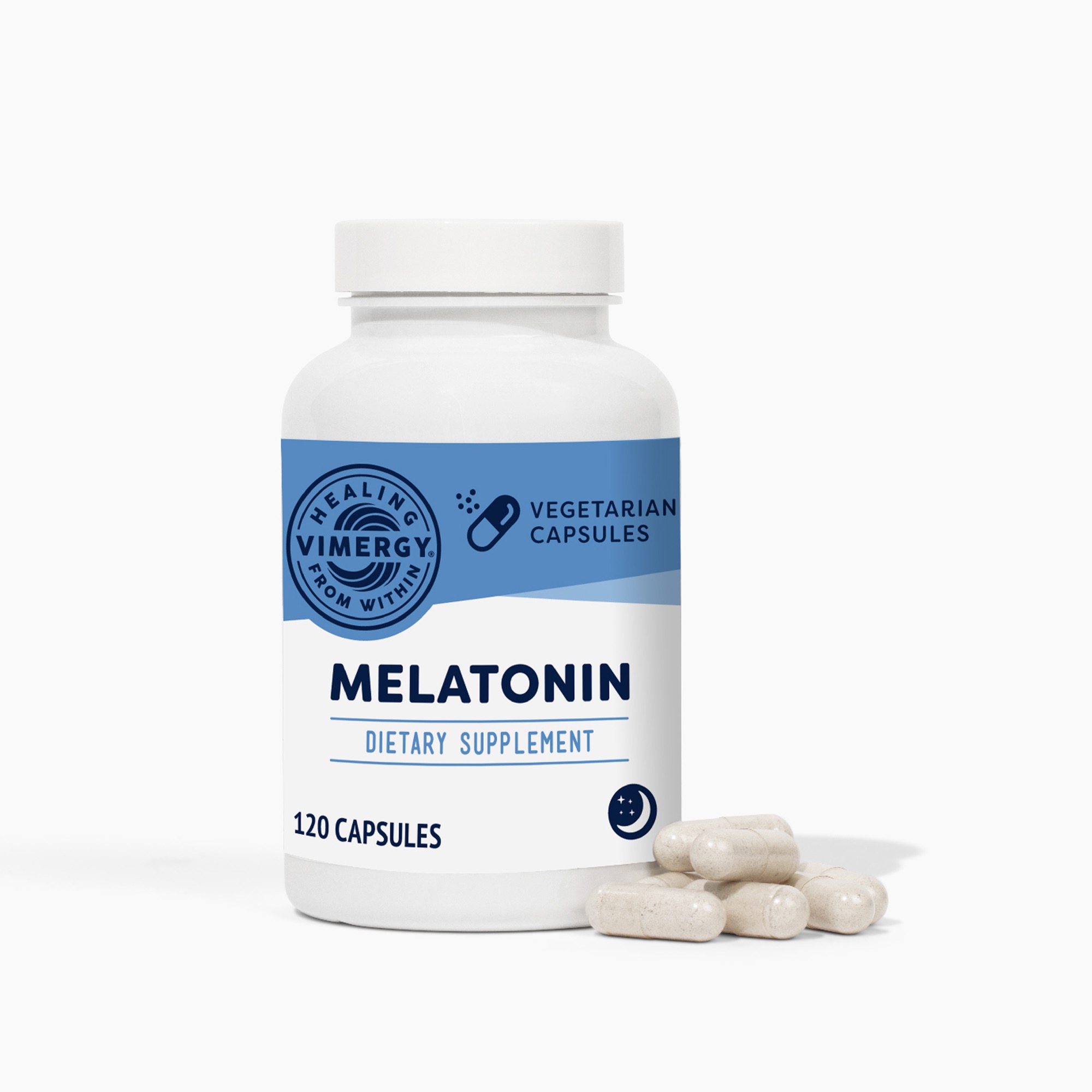 Melatonin 5 mg von Vimergy.