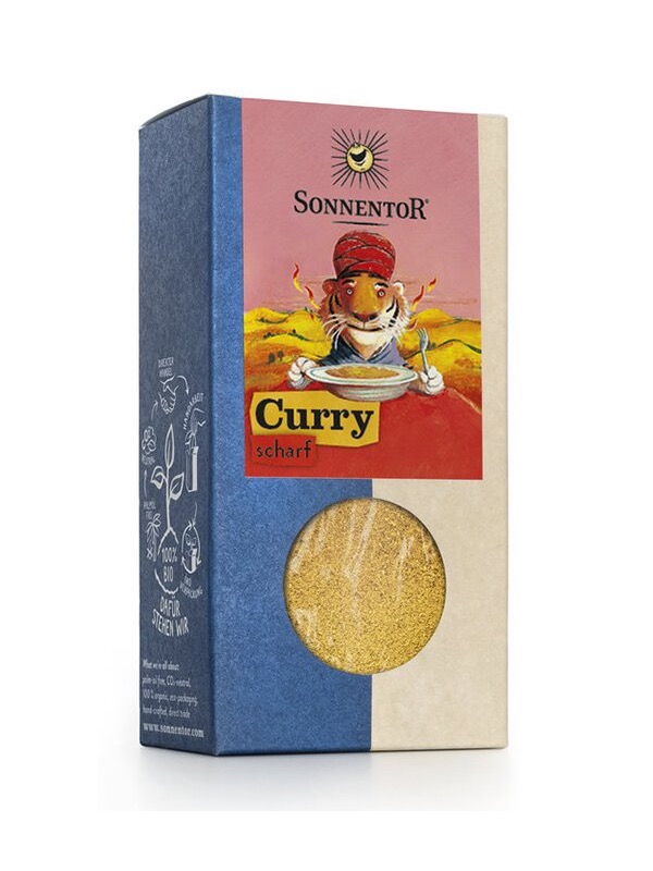 Curry, scharf (Bio, 50g) von Sonnentor.