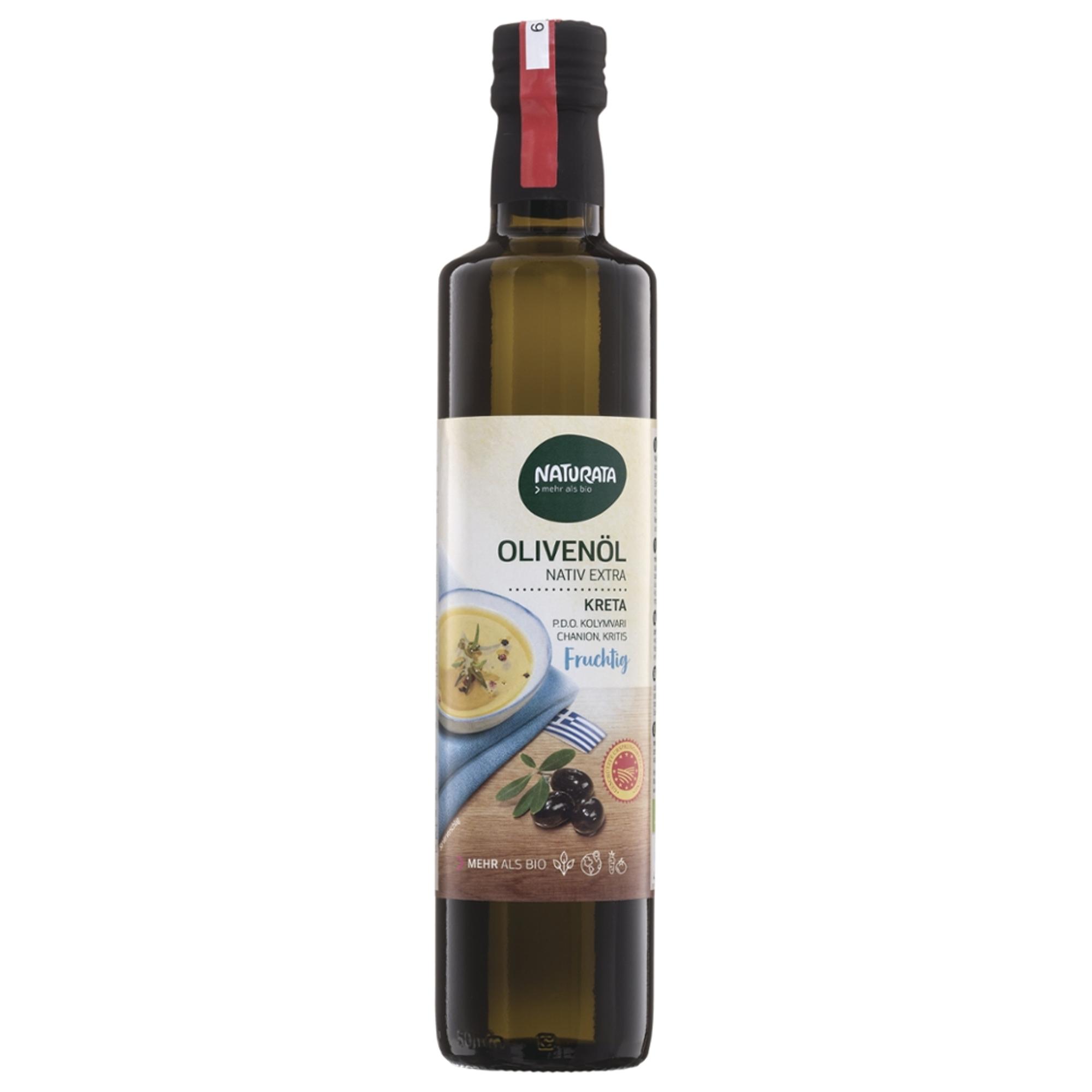 Olivenöl nativ extra, aus Kreta von Naturata.