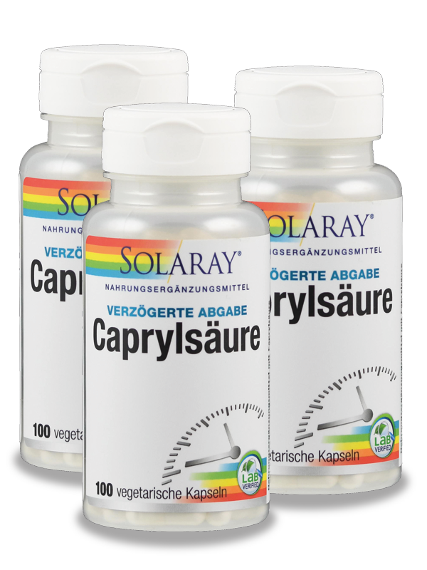 Caprylsäure Solaray I vegan I laborgeprüft