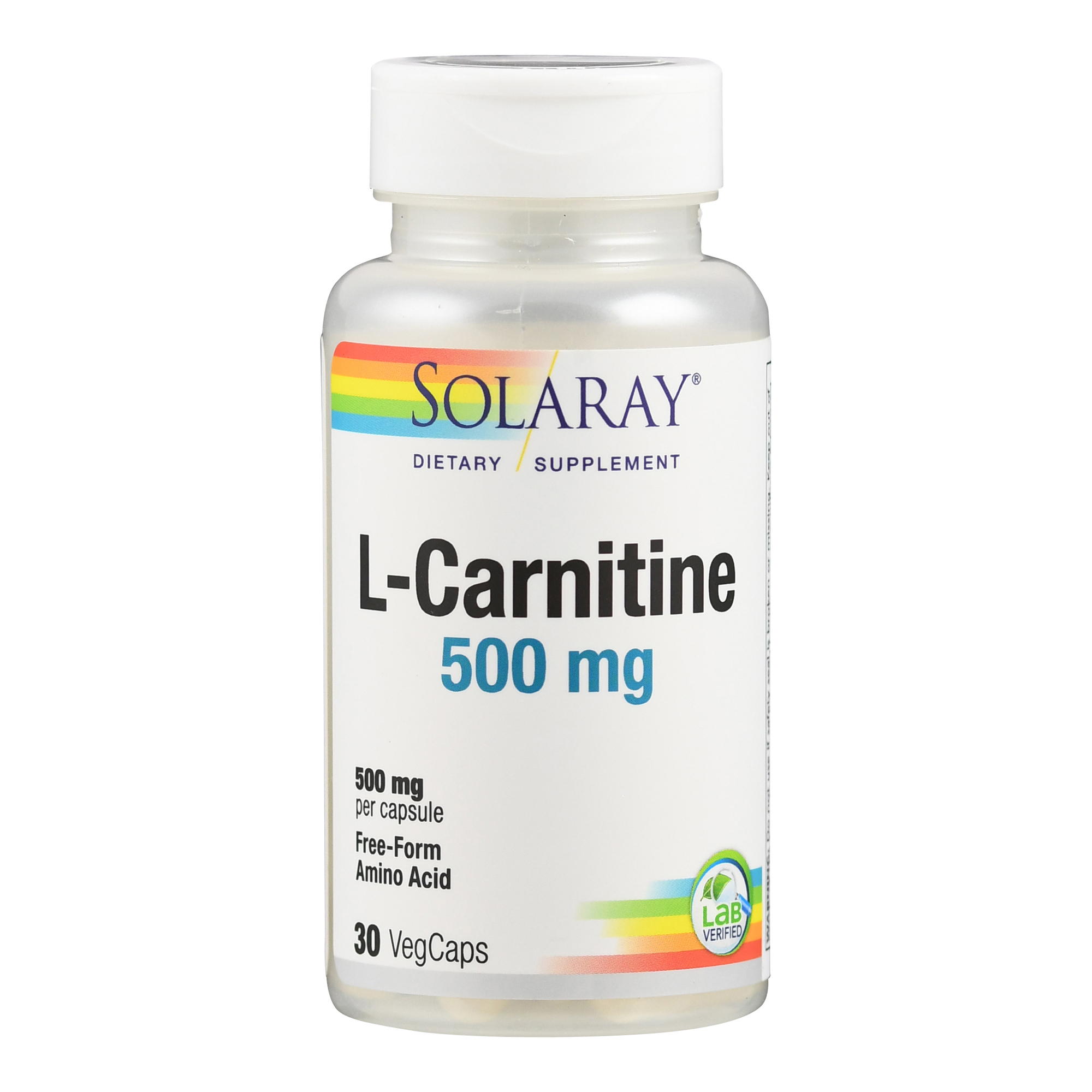 L-Carnitin 500 mg von Solaray.