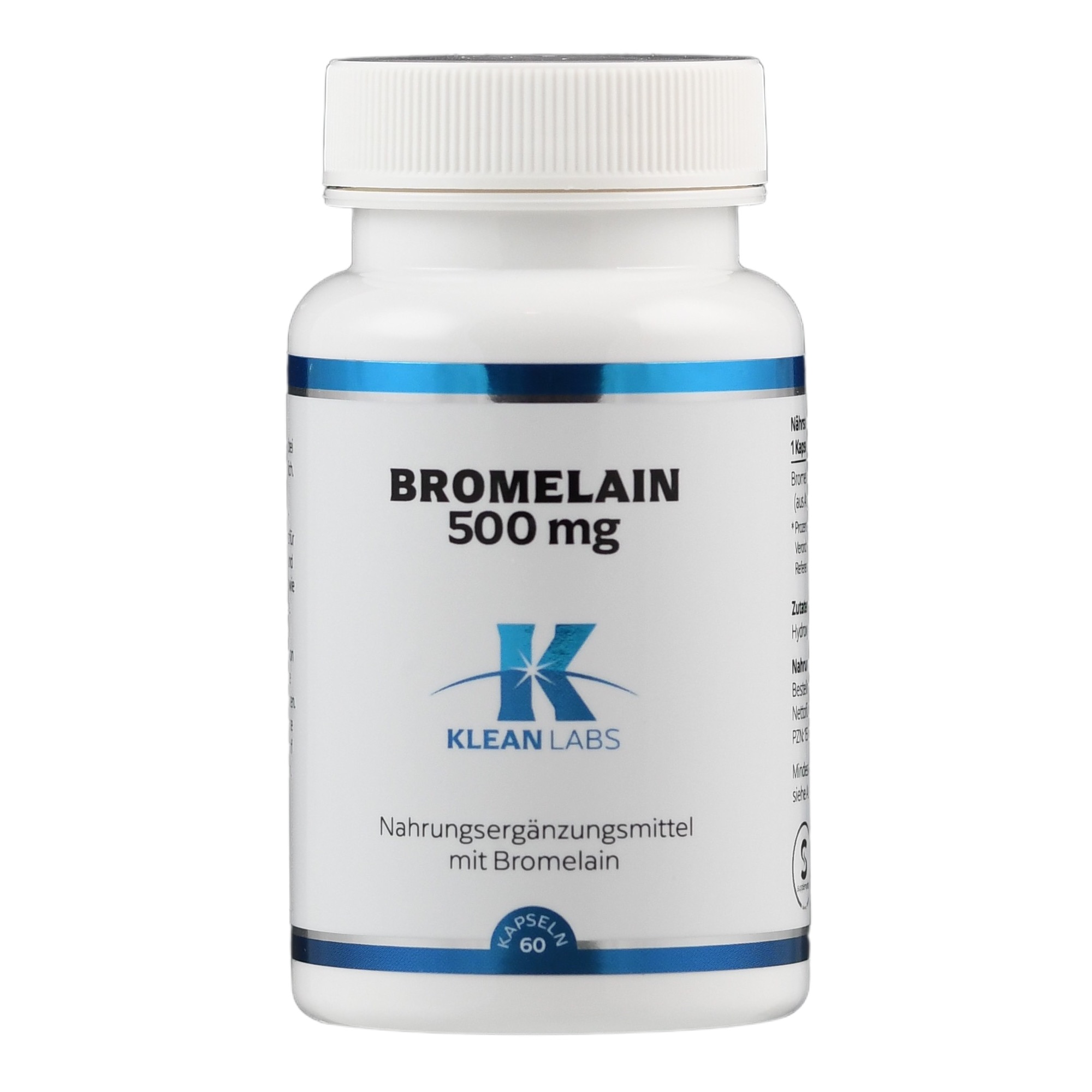 Bromelain 500 mg von Klean Labs.