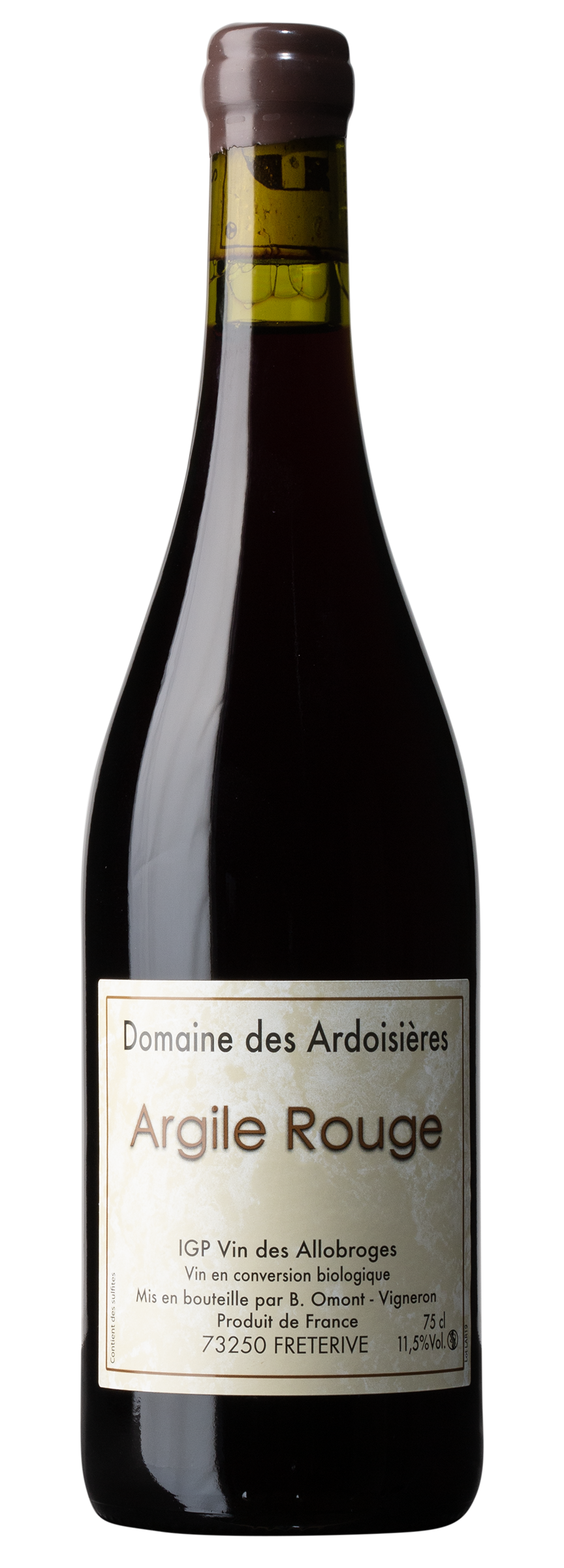 „Argile“ IGP Vin des Allobroges, rouge (BIO)